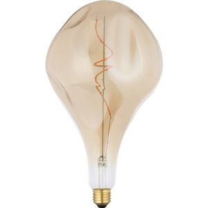 EGLO - LED Lichtbron - Amberkleurig Glas - Dimbaar - E27 Fitting