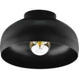 EGLO Mogano 2 Plafondlamp - Zwart - Staal - E27 - Ø28 cm