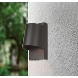 EGLO Stagnone Wandlamp Buiten - GU10 - 20,5 cm - Zwart