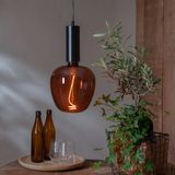 EGLO - LED Lichtbron - Cognac - Dimbaar - E27 Fitting