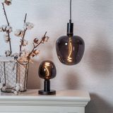 EGLO - G190 - LED Lamp - Zwart - E27 - Ø 19 cm - 2000K - Dimbaar