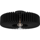 EGLO - Palombaia - Plafondlamp - Zwart - Hout/Staal