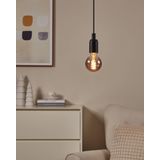 EGLO connect.z Smart LED Lamp -E27 - Ø 8 cm - Smoke - Rookglas - 2000K - Dimbaar - Zigbee