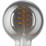 EGLO connect.z Smart LED Lamp -E27 - Ø 8 cm - Smoke - Rookglas - 2000K - Dimbaar - Zigbee