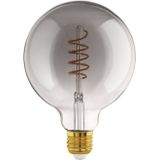 EGLO connect.z Smart LED Lamp -E27 - Ø 12,5 cm - Smoke - Rookglas - 2000K - Dimbaar - Zigbee