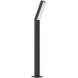 EGLO Ugento Sokkellamp - Staande lamp Buiten - Padverlichting - LED - 79 cm - Zwart/Wit