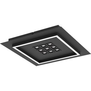Eglo 901192 - Dimbare LED plafondlamp BALAZOTE LED/21,4W/230V zwart +RC