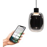 EGLO - Molochio-Z - Hanglamp - Rookglas - Slimme Verlichting