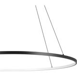 EGLO Parruta Hanglamp - LED - Ø 99 cm - Zwart - Wit - Dimbaar