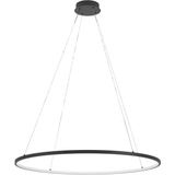 EGLO Parruta Hanglamp - LED - Ø 99 cm - Zwart - Wit - Dimbaar