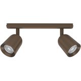 EGLO - Camaldoli - Spot - Donker Brons - GU10 - 30 cm - Kantelbaar