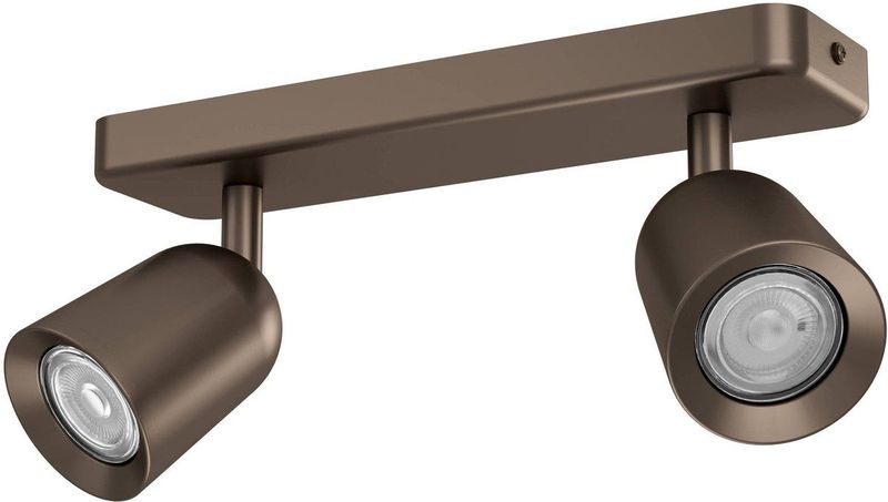 EGLO - Camaldoli - Spot - Donker Brons - GU10 - 30 cm - Kantelbaar