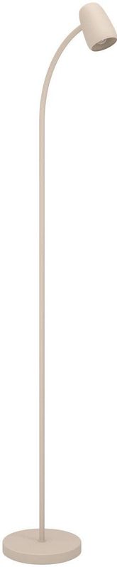 EGLO - Carlo - Vloerlamp - Zandkleur - E14 - 170 cm - Kantelbaar
