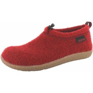 Giesswein VENT - Dames pantoffels - Kleur: Rood - Maat: 42