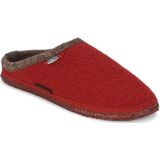 Huisschoenen - Dannheim - Effen - Vilt - Platte Hak