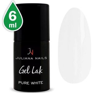 Juliana Nails Gel Lack Pure White 6 ml