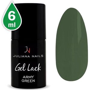 Juliana Nails Gel Lack Army Green, Flasche 6 ml