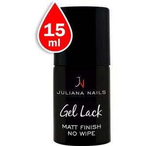 Juliana Nails Gel Lack Matt Finish - No Wipe 15 ml