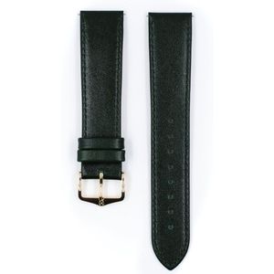 Hirsh Horlogeband Osiris Donkergroen - Leer - 14mm