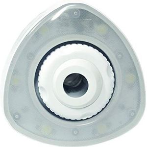 Steinbach Jet light 060065 ingangsmondstuk voor stalen zwembad met ledverlichting, 230 V/12 V, wit