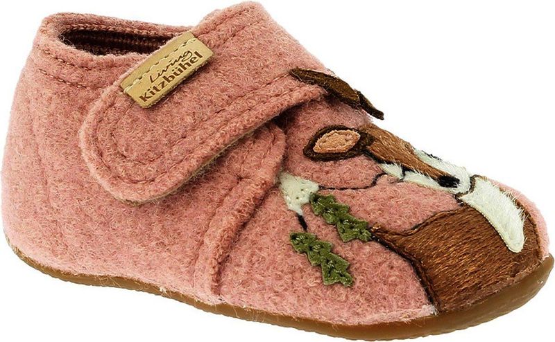 Living Kitzbühel - Meisjes Slippers - Schurwolle - Antislip Zool - Ademend
