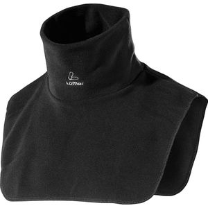 Löffler - Warmer - Fleece Halsbedekking - Zwart - 100% Polyester, Thermo-isolerend