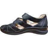 FIDELIO art 496016 sandaal dichte hiel ZWART