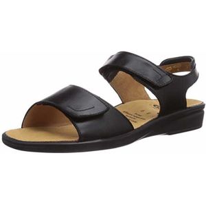 Ganter - Sonnica-e - Sandalen - Zwart - Klittenbandsluiting