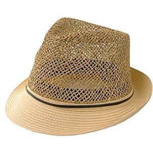 Capo Unisex Valencia hoed Panamahoed, beige (Ecru 02), S