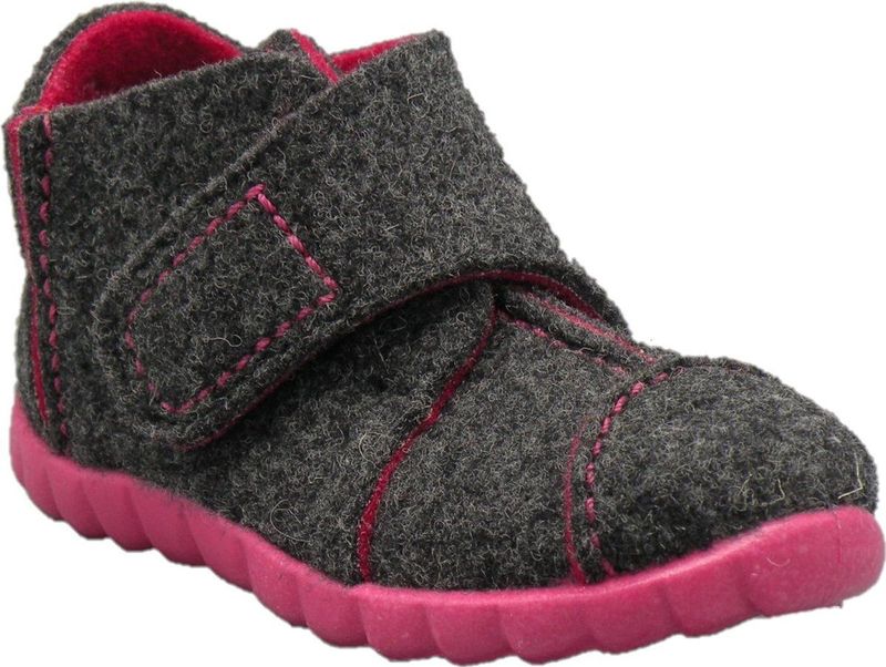 Superfit - 829302 - Pantoffels - Grijs - Geperst Wol