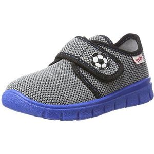 Superfit Bobby pantoffels voor jongens, Stone Grey Multi