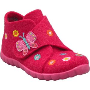 Superfit Meisje Happy hoge pantoffels, Rood 6400, 22 EU