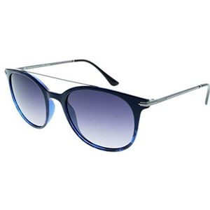 HIS HPS98101-3 Eyewear Zonnebril, Blue Gradient With Silver Flash Pol