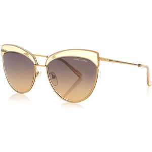 Daniel hechter Zonnebril DHS235 dames cat-eye RVS cat. 3 goud