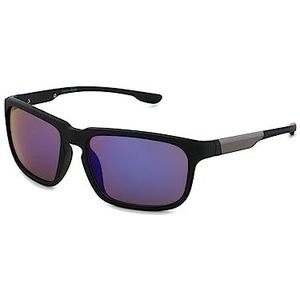 Basley Sportieve zonnebril voor heren, 8366-s-34, zwart, eenheidsmaat, Zwart, One size
