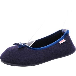 Pantoffels - Effen - Wol - Versterkte Hak - Platte Hak