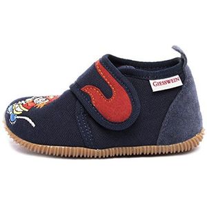 GIESSWEIN Hoge pantoffels voor jongens Serfaus-Slim Fit, donkerblauw 548, 20 EU