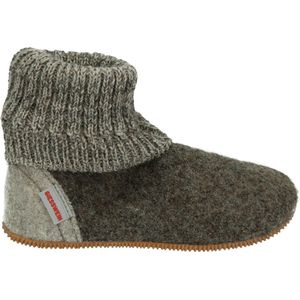 Giesswein - WILDPOLDSRIED - Pantoffels - Taupe - Stof - Rubber Zool