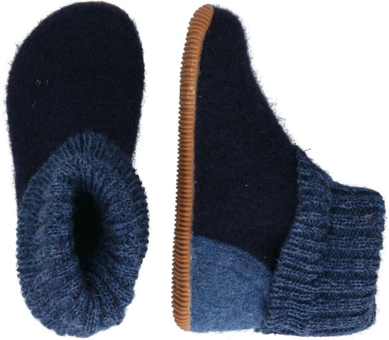 Giesswein - 68-10-49221 - Hoge Pantoffels - Kinderen - 25 EU - 100% Scheerwol