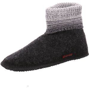 GIESSWEIN Unisex Baumkirchen Pantoffels - Antraciet - 100% Scheerwol