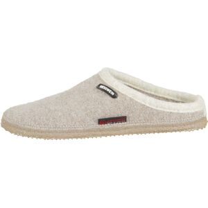 Giesswein - DANNHEIM - Pantoffels - Taupe - Vachtgevoerd - Rubber Zool