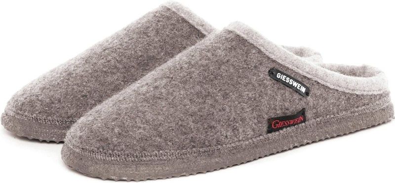 Huisschoenen - Dannheim - Mélange - Vilt - Ronde Neus - Platte Hak