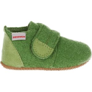 Huisschoenen - Oberstaufen - Gevoerd - Wol - Effen - Velcro Sluiting