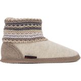 Giesswein Sloffen - Beige - Grijs - Wol - Rubber - Wasbaar op 30 Graden