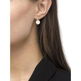 Swarovski - Bella V - Oorhangers - Goudkleurig - Ronde Slijpvorm - Roségoudkleurige Toplaag