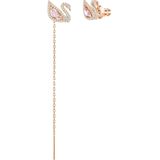Swarovski - Dazzling Swan - Oorstekers - Rosekleurig