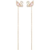 Swarovski - Dazzling Swan - Oorstekers - Rosekleurig