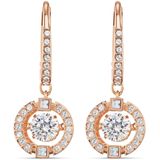 Swarovski - Sparkling Dc Pe Drop - Rosékleur - Oorstekers