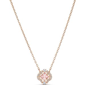 Swarovski - Sparkling Dc Necklace - Rosékleur - Ketting