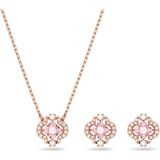 Swarovski - Sparkling Dc Set Clover - Rosékleur - Set